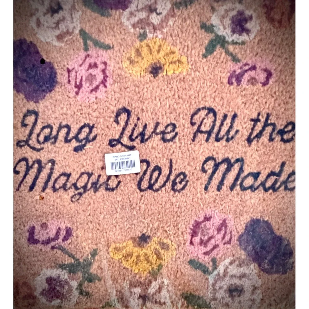 NWT Official Taylor Swift‎ Eras Tour Long Live Magic Doormat 30x17